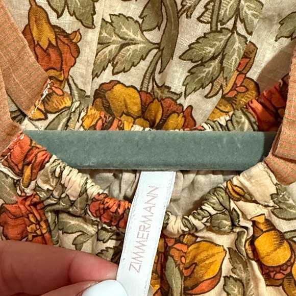 Zimmerman Kids’ Andie Floral Tiered Swing Top - Picture 5 of 9